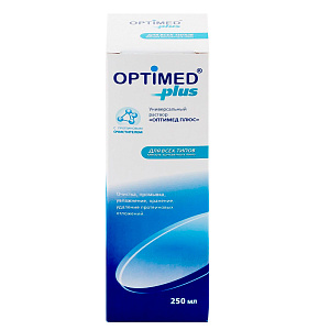 Раствор для контактных линз Optimed Plus 250 мл