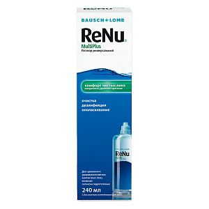 Раствор для контактных линз Renu MultiPlus 240 мл